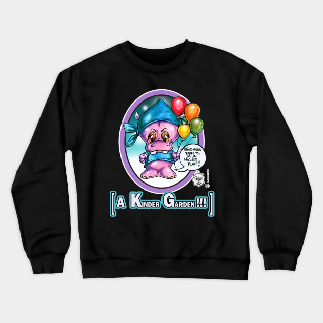 AKG - HIPPO Crewneck Sweatshirt by DHARRIS68